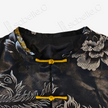 Silk Satin Oriental Mandarin Collar Jacket