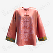 Silk Satin Oriental Mandarin Collar Jacket