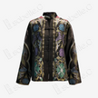 Silk Satin Oriental Mandarin Collar Jacket