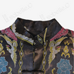 Silk Satin Oriental Mandarin Collar Jacket