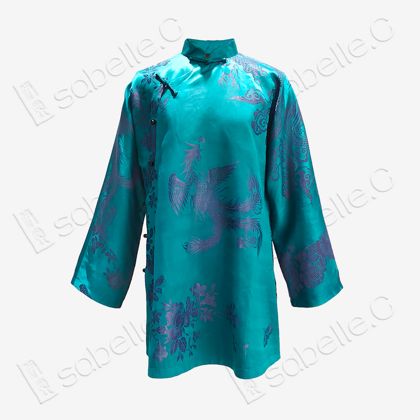 Silk Satin Midi Shirt