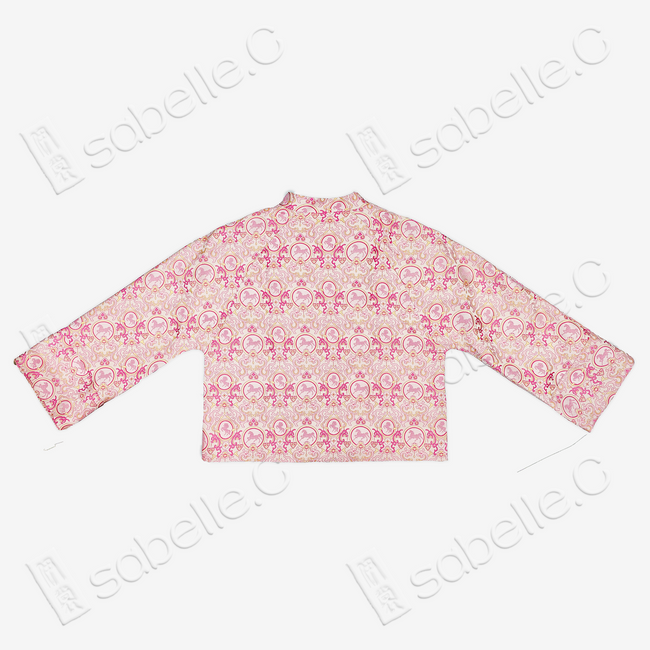 Short Chinese Brocade Coat