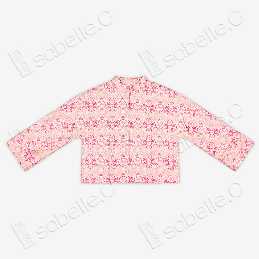 Short Chinese Brocade Coat