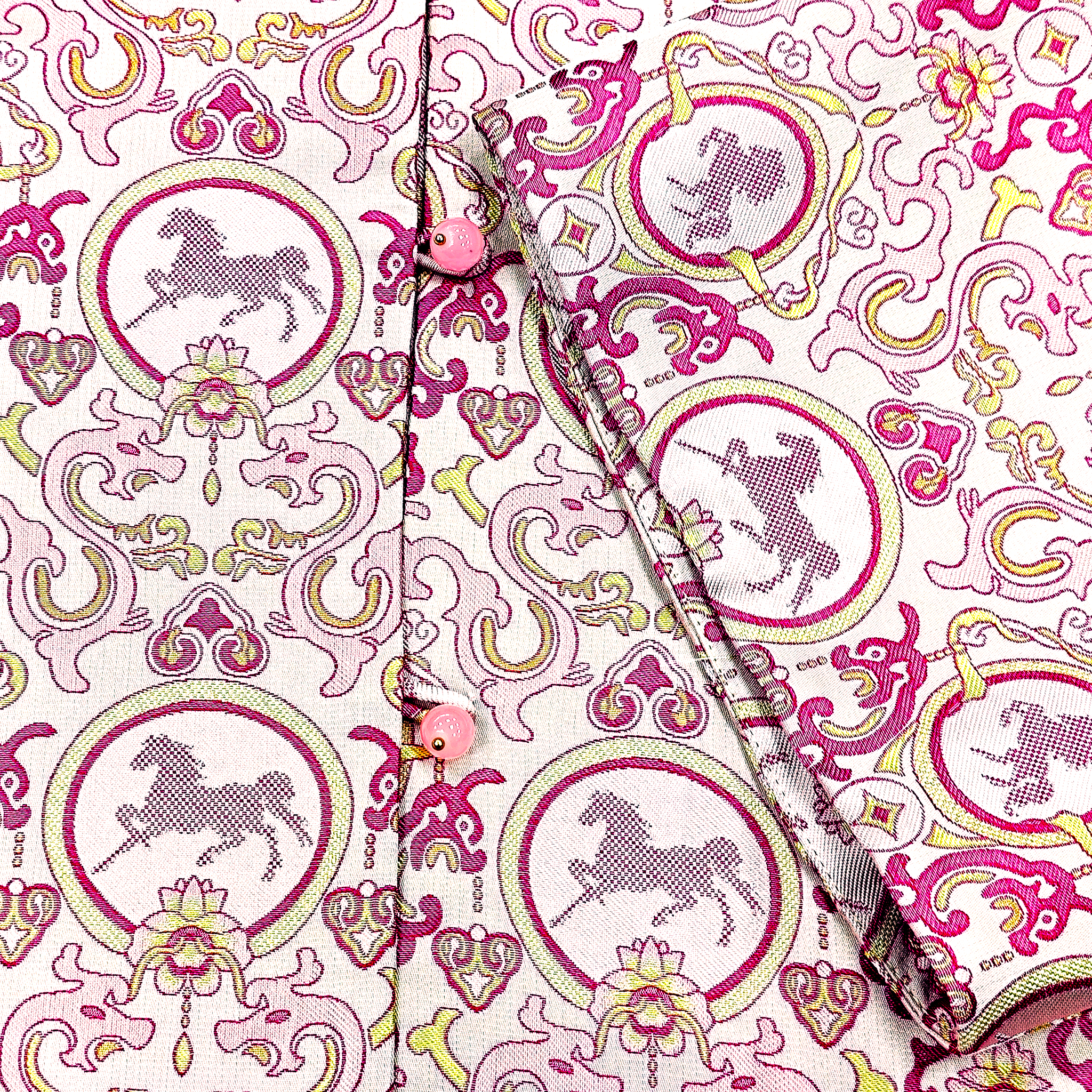 Short Chinese Brocade Coat