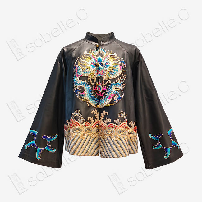 Vintage Embroidery Silk Jacket