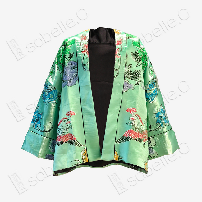 Silk Satin Chinese-Style Jacket