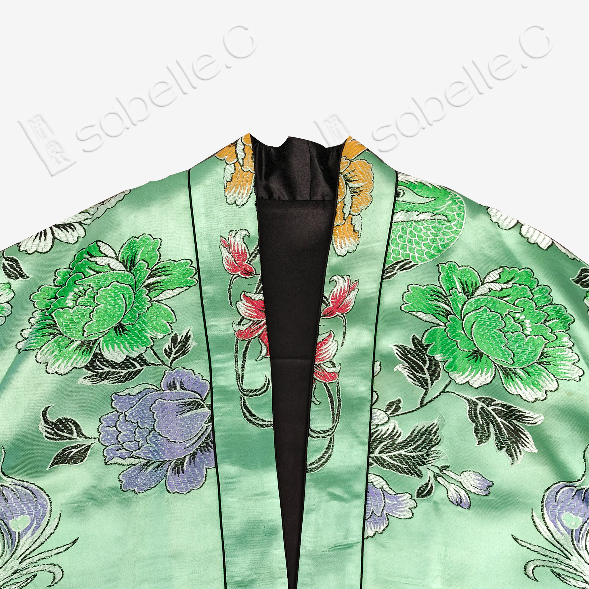 Silk Satin Chinese-Style Jacket