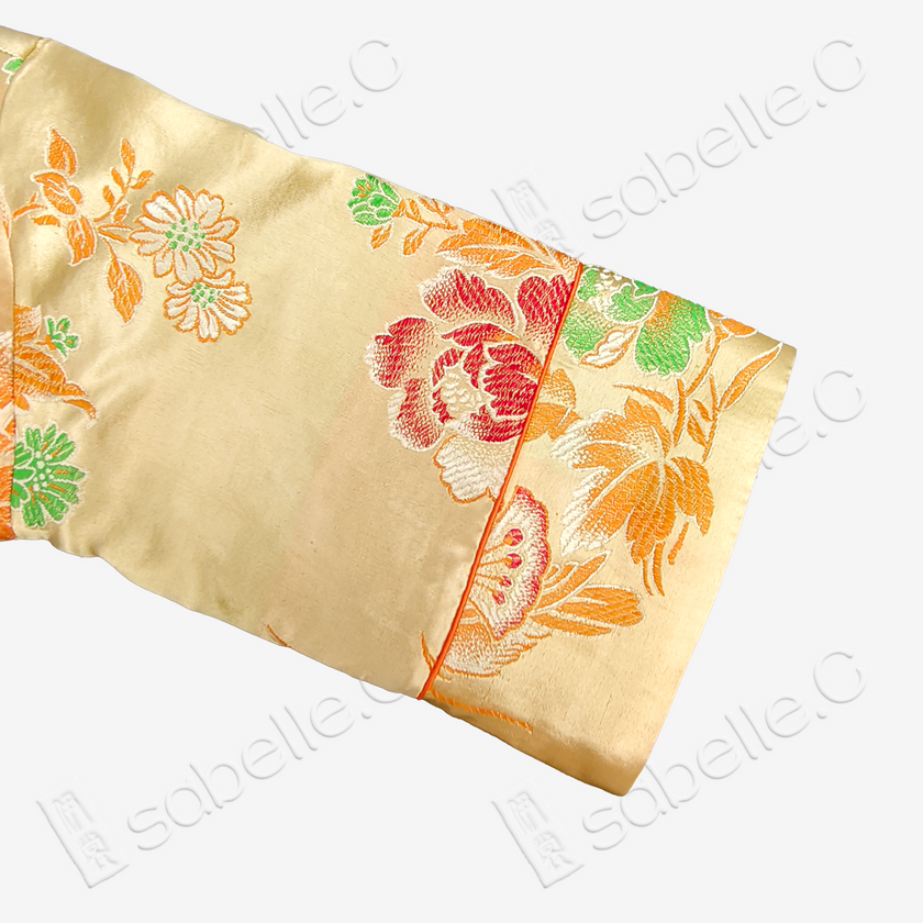 Silk Satin Chinese-Style Jacket