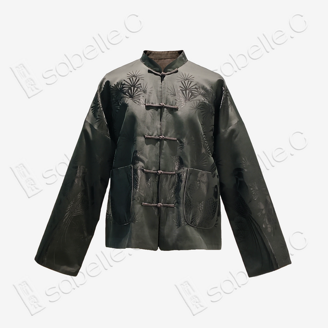 Silk Satin Tang Outerwear