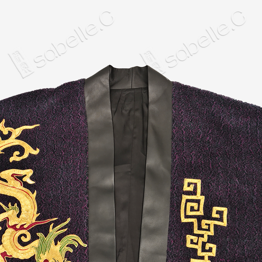 Alpaca Wool Chinese Cardigan