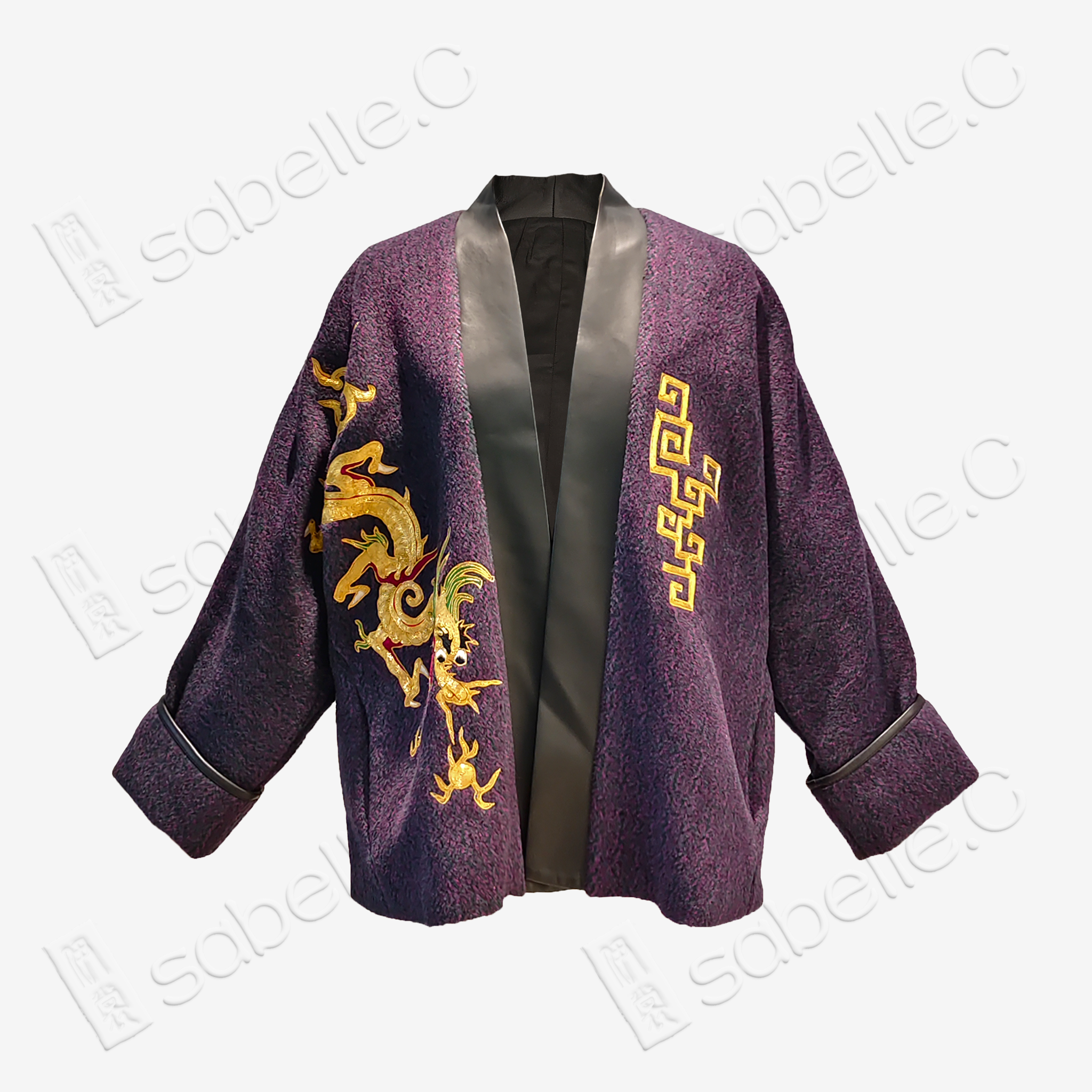 Alpaca Wool Chinese Cardigan