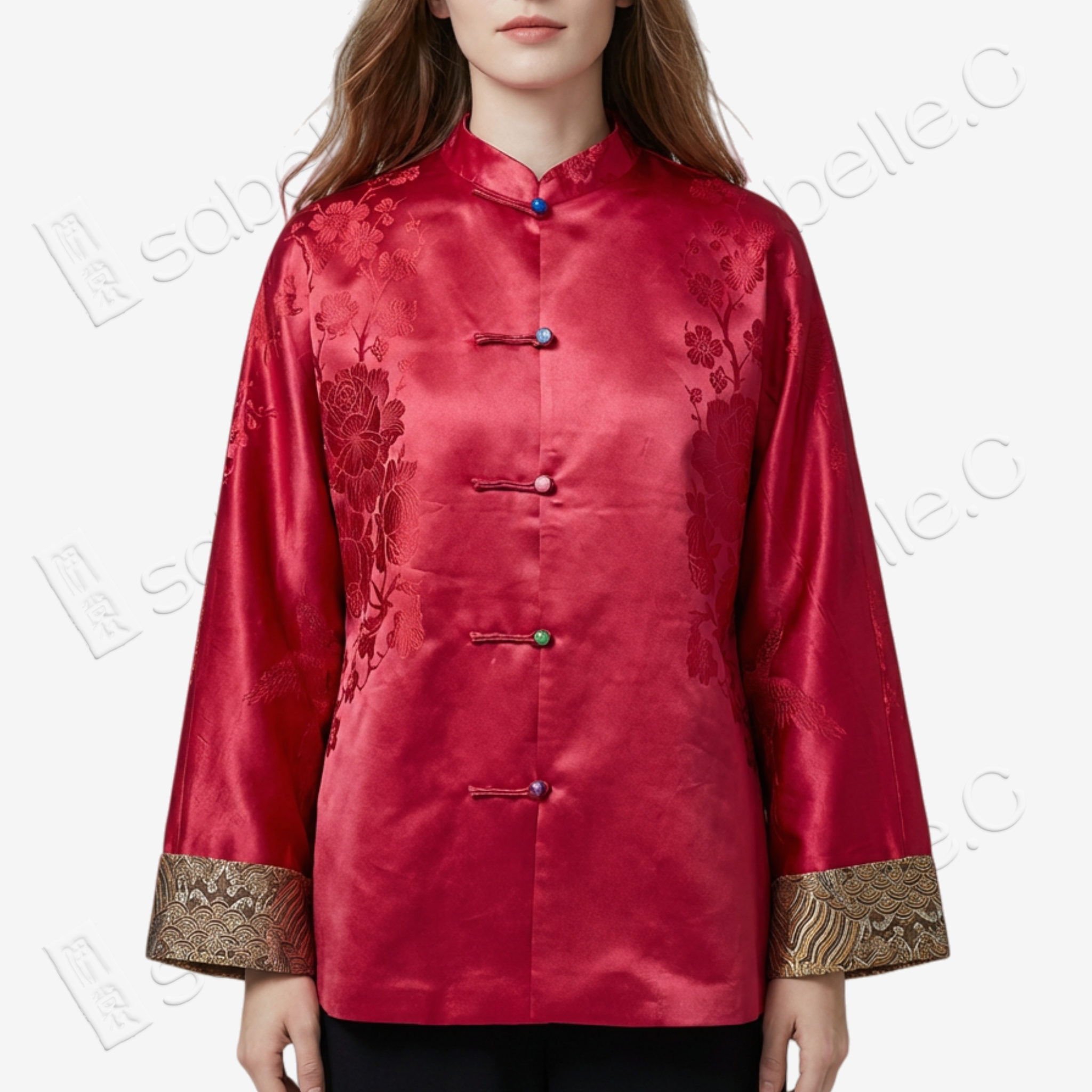 Silk Satin Tang Outerwear
