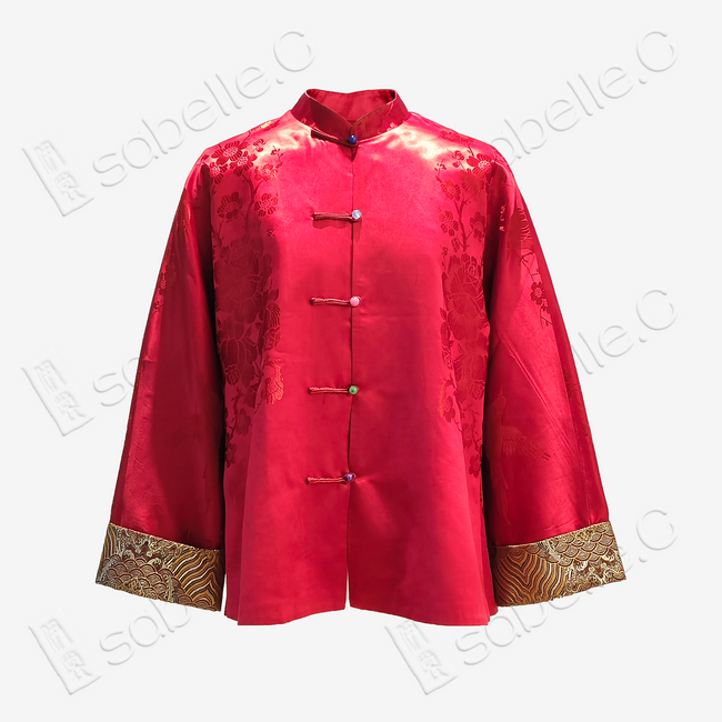 Silk Satin Tang Outerwear