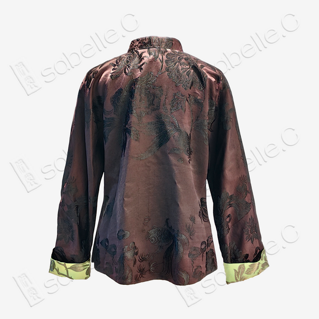 Silk Satin Tang Outerwear
