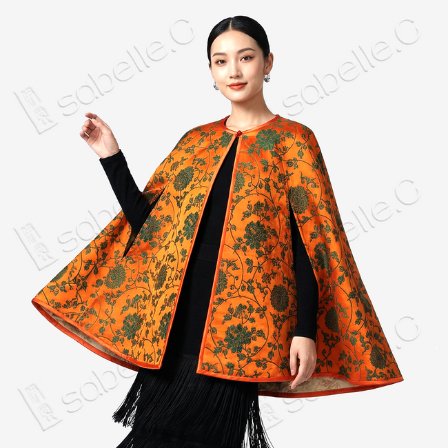 Zhangzhou Velvet Cloak Coat