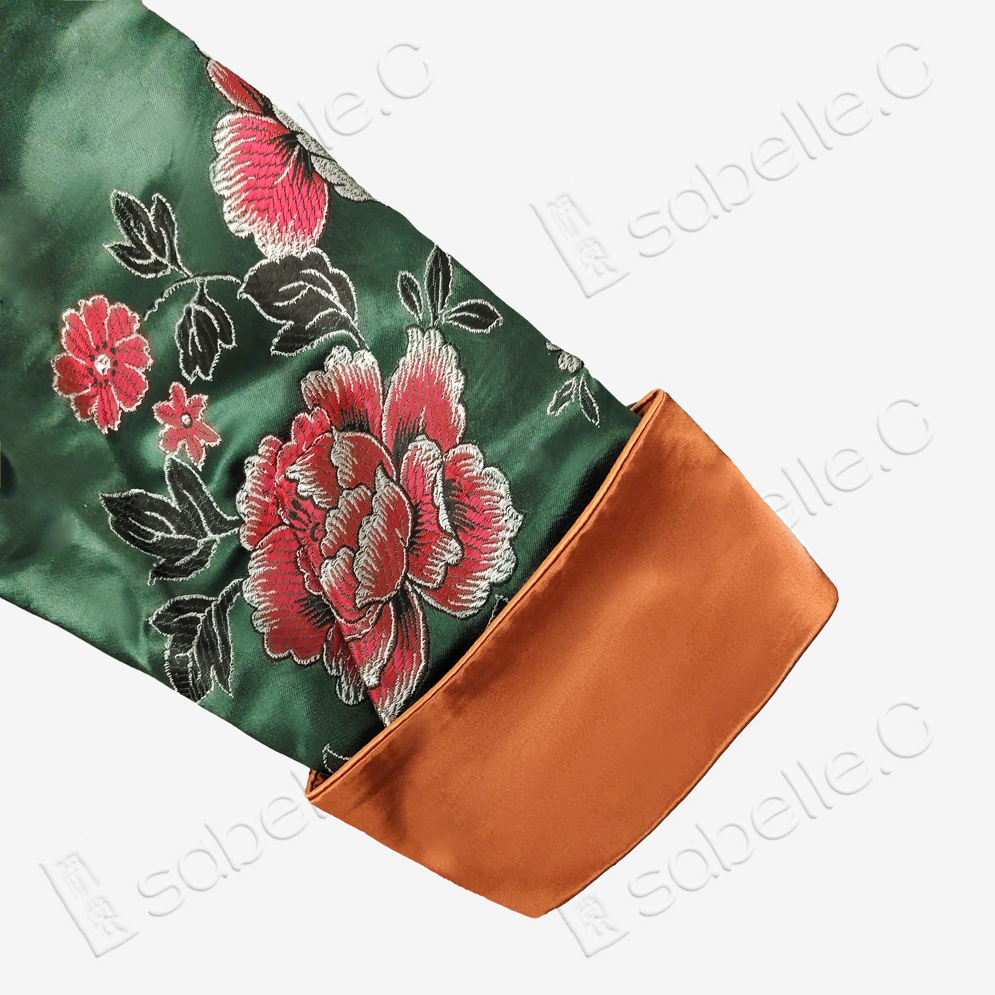 Premium Heavyweight Vintage Silk Jacket with Cuff Panel