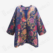 Yunjin Brocade V-Neck Coat