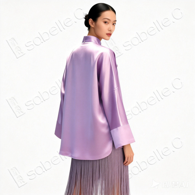 Luxury Heavy Silk Satin Jacket