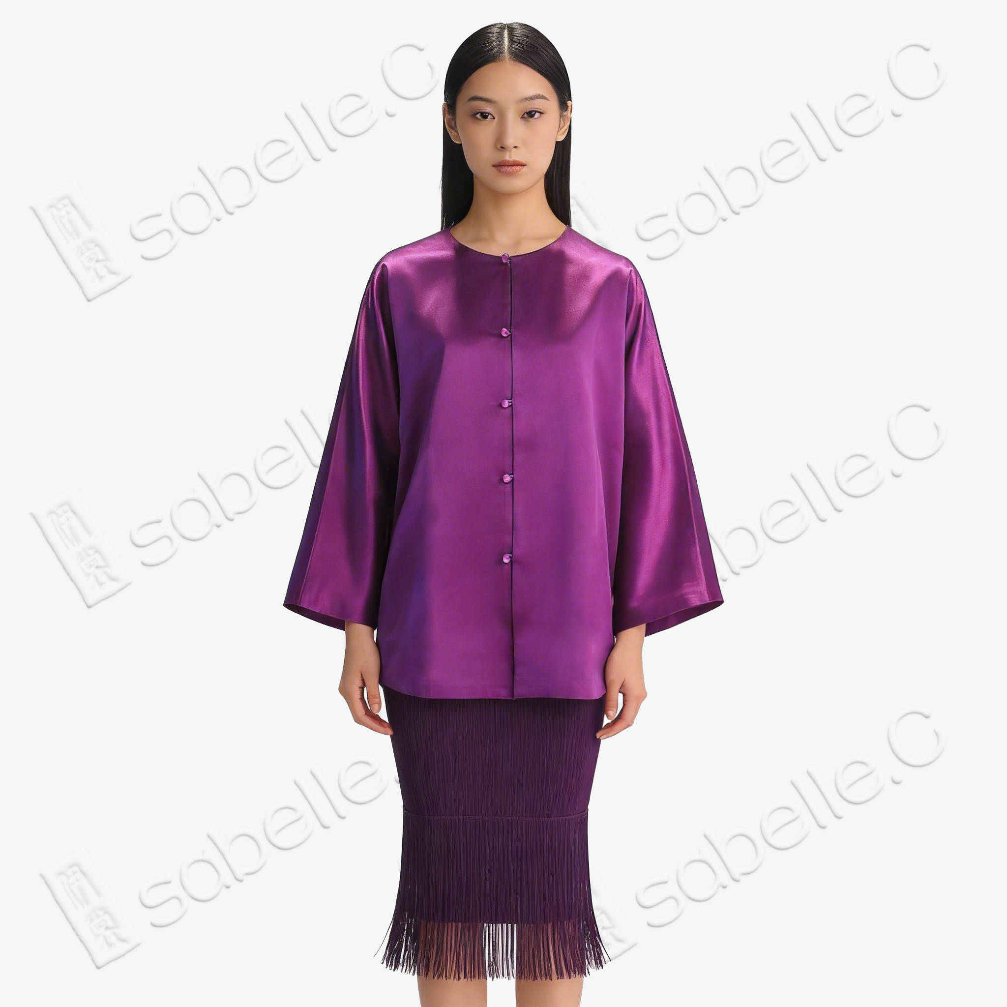 Luxury Heavy Silk Satin Jacket
