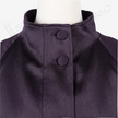 Gambiered Canton Silk Leather Belted Trench Coat - 皮子料香雲紗外套