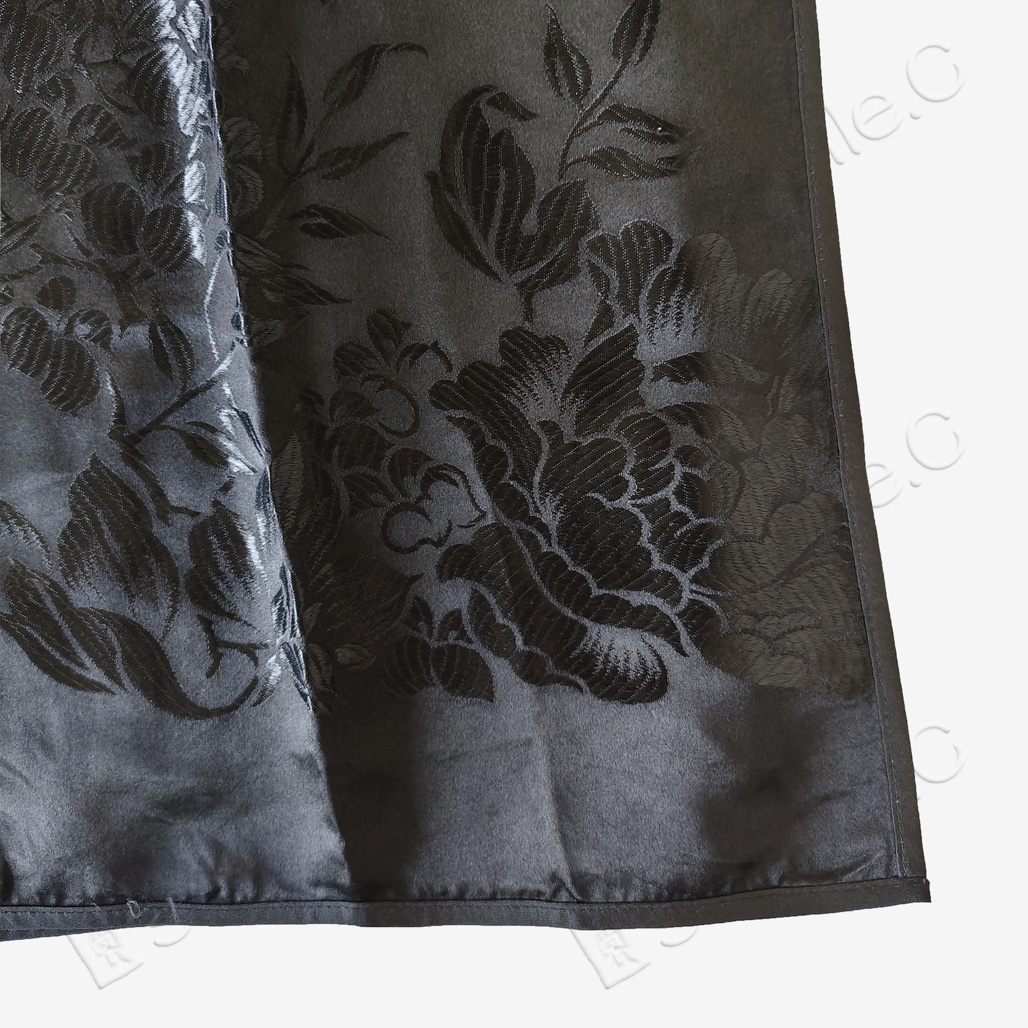 Vintage Floral Silk Satin Tang Jacket - 古董真絲老緞唐裝外套