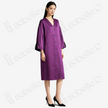 Crackle-Texture Gambiered Canton Silk Outerwear - 龜裂紋香雲紗外套