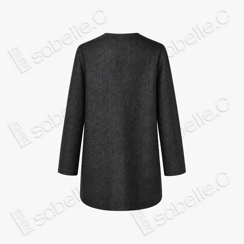 Jacquard Gambiered Canton Silk Jacket - 香雲紗外套