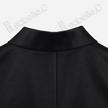 Leather‑Finish Gambiered Canton Silk Curved‑Hem Jacket - 皮子料香雲紗外套