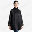 Heavy Silk Gambiered Canton Silk Trench Coat - 皮子料重緞香雲紗風衣外套