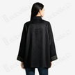 Heavy Silk Gambiered Canton Silk Trench Coat - 皮子料重緞香雲紗風衣外套