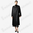 Long Coat in Heavy‑Weight Gambiered Canton Silk - 皮子料重緞香雲紗長外套
