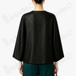 Heavy‑Satin Gambiered Canton Silk Short Jacket - 皮子料重磅香雲紗短外套