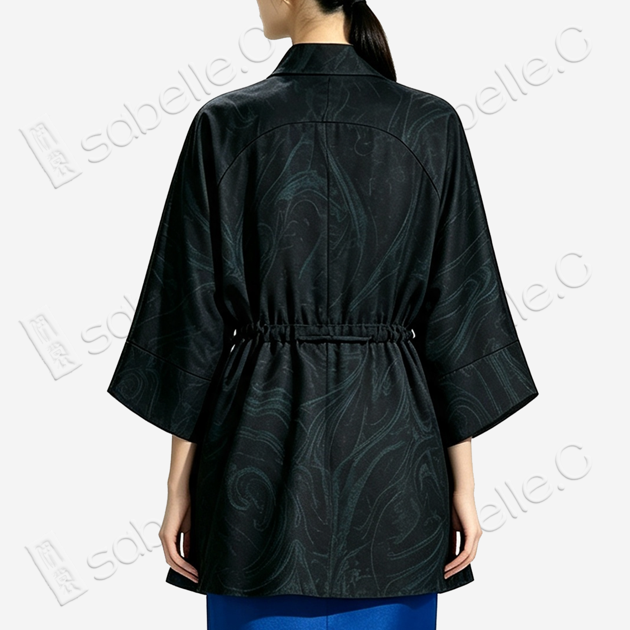 Heavy‑Satin Gambiered Canton Silk Outerwear - 皮子料重緞香雲紗外套