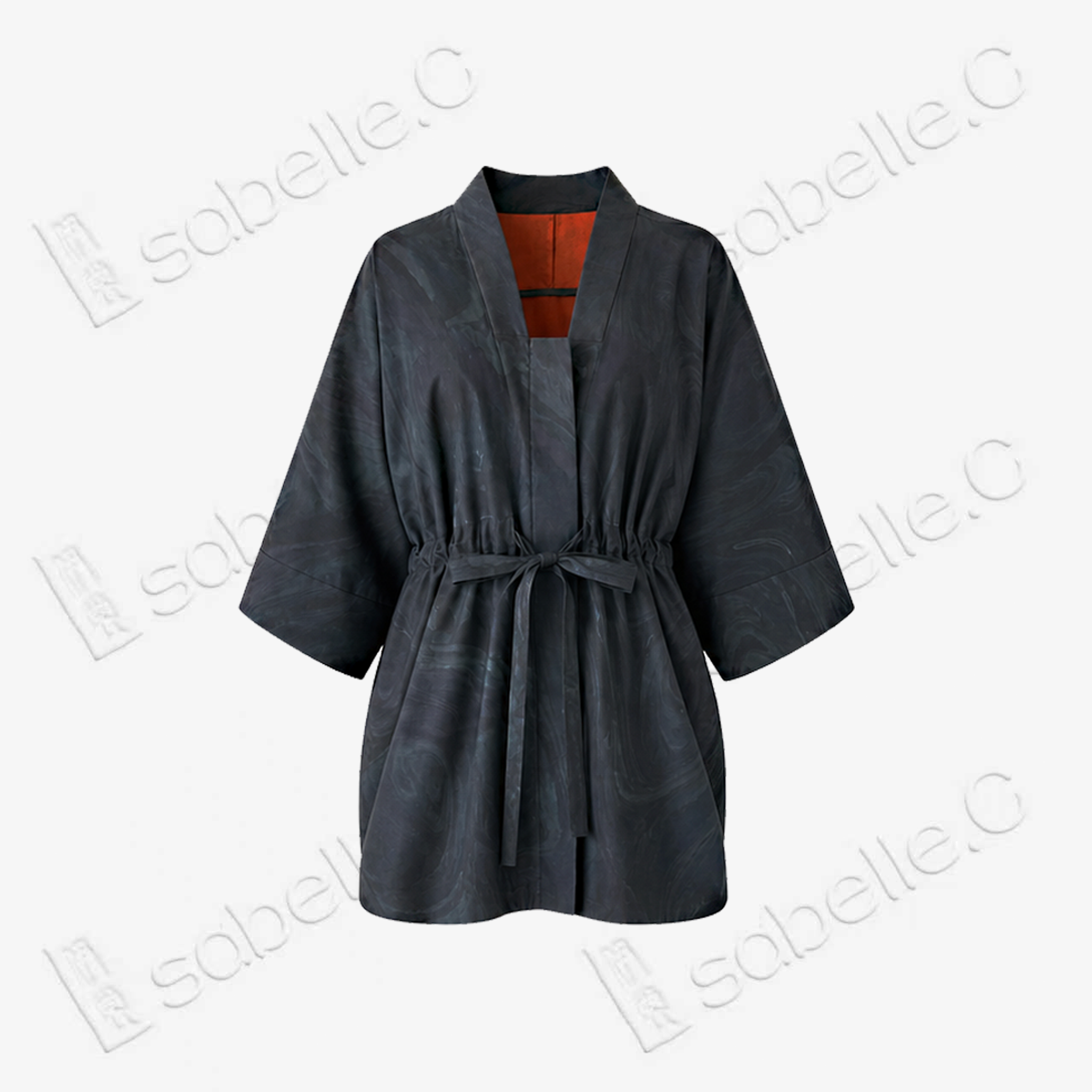 Heavy‑Satin Gambiered Canton Silk Outerwear - 皮子料重緞香雲紗外套