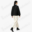 Crackled‑Texture Gambiered Canton Silk Short Jacket - 龜裂紋香雲紗短外套