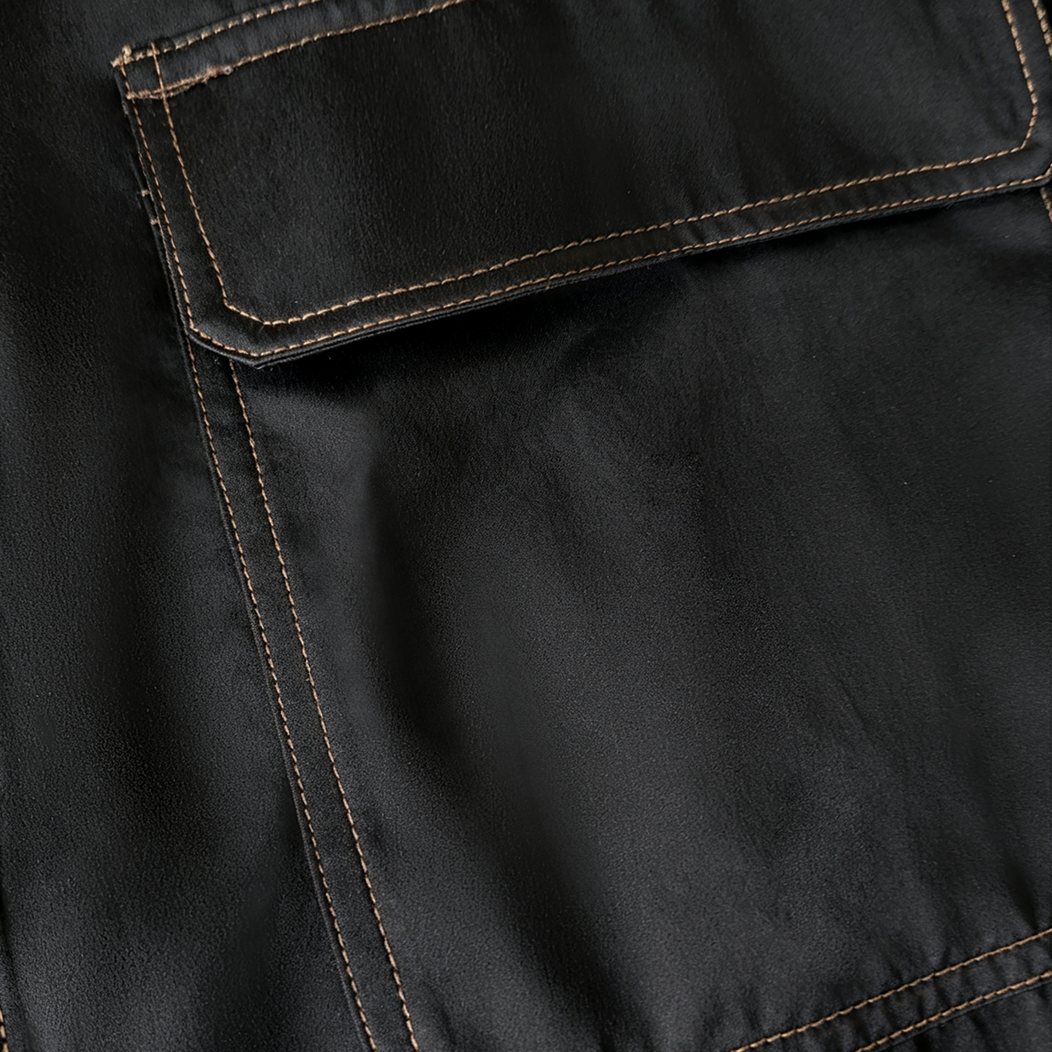 Heavy‑Weight Gambiered Canton Silk Shirt - 重磅皮子料香雲紗襯衫