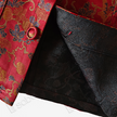 Floral Gambiered Canton Silk Jacket - 香雲紗外套