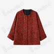 Floral Gambiered Canton Silk Jacket - 香雲紗外套