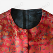 Floral Gambiered Canton Silk Jacket - 香雲紗外套