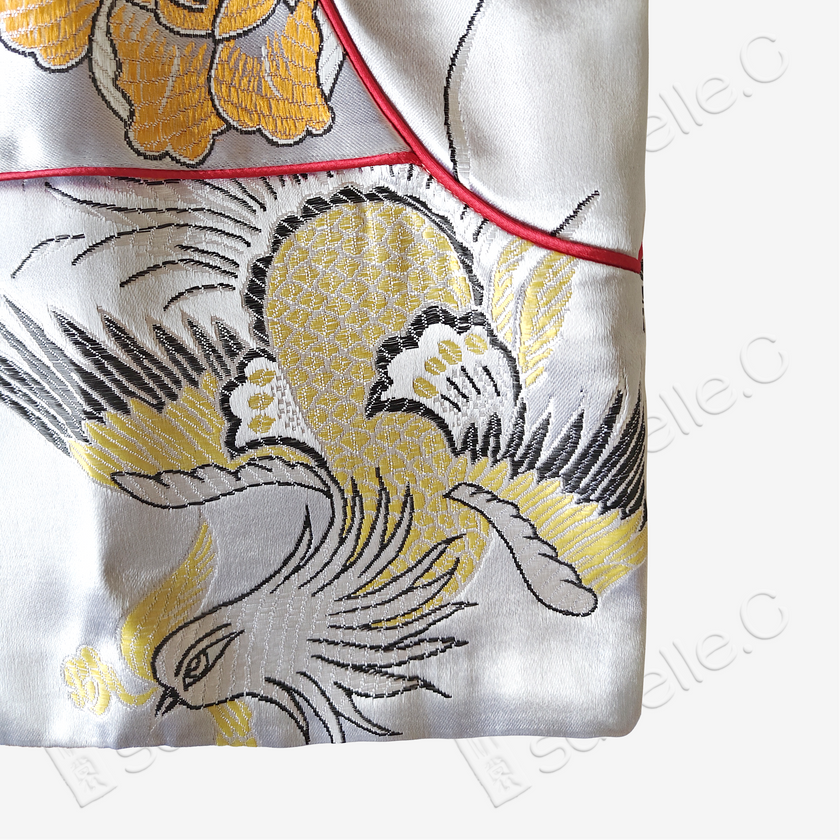 Vintage Silk‑Satin Embroidered Jacket - 真絲老緞刺繡外套