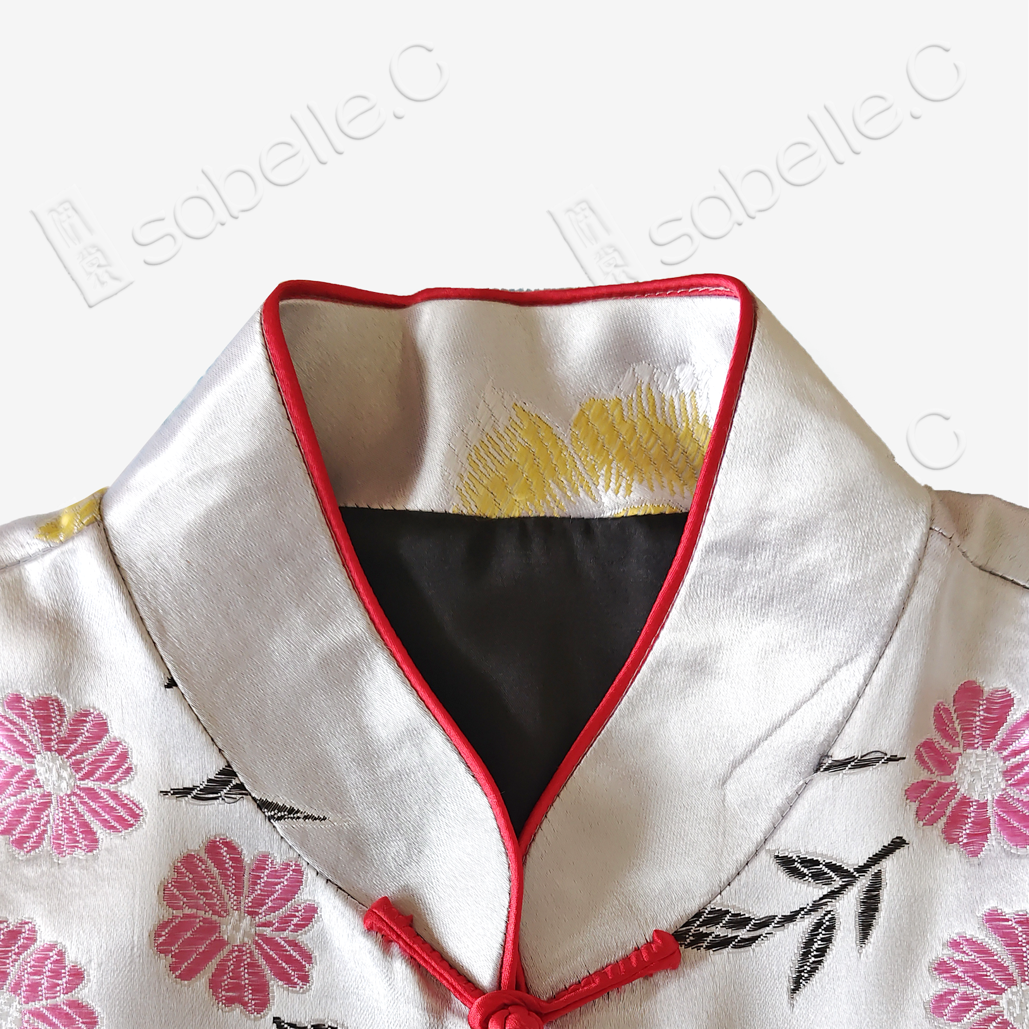 Vintage Silk‑Satin Embroidered Jacket - 真絲老緞刺繡外套