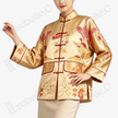 Vintage Silk‑Satin Jacquard Blazer - 真絲老緞外套