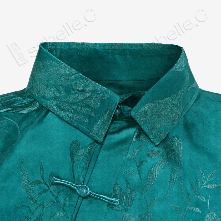 Vintage Silk Top - 古董真絲老緞上衣