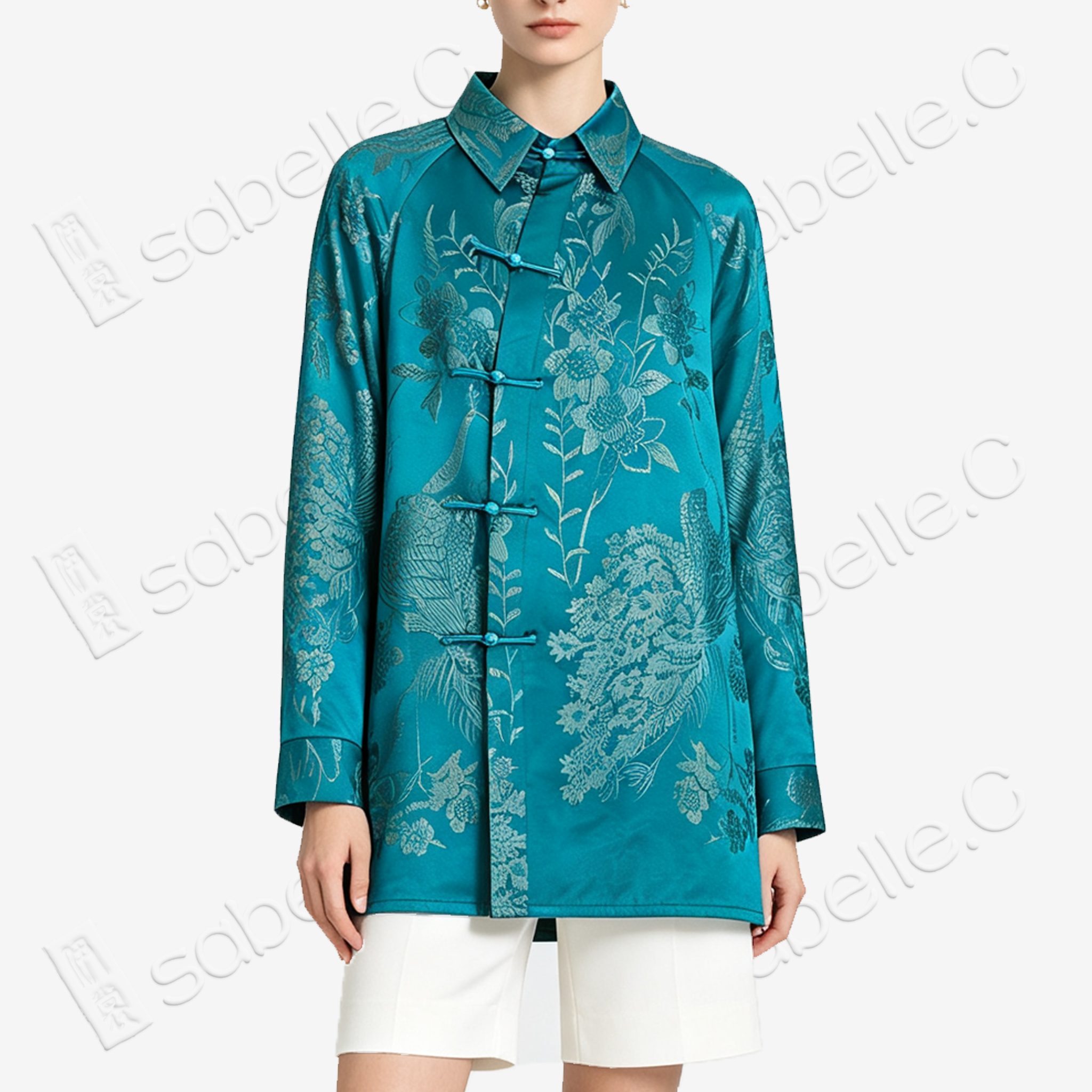 Vintage Silk Top - 古董真絲老緞上衣