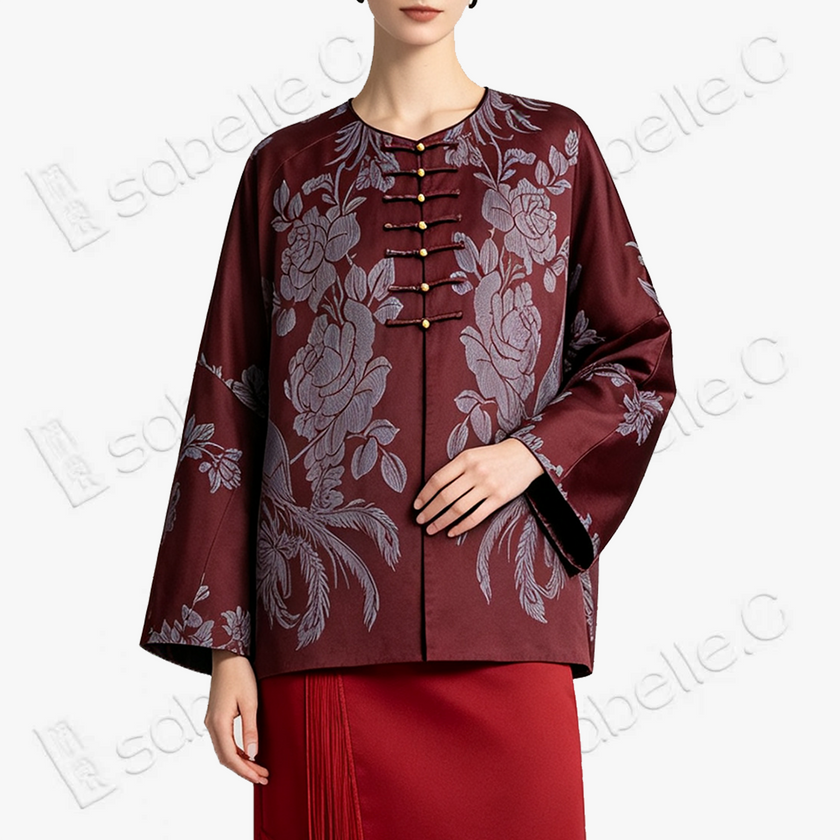 Vintage Silk Top - 古董真絲老緞上衣