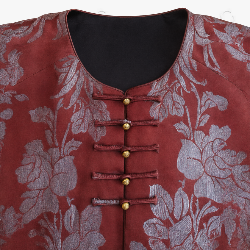 Vintage Silk Top - 古董真絲老緞上衣