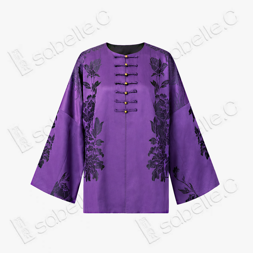 Vintage Silk Top - 古董真絲老緞上衣
