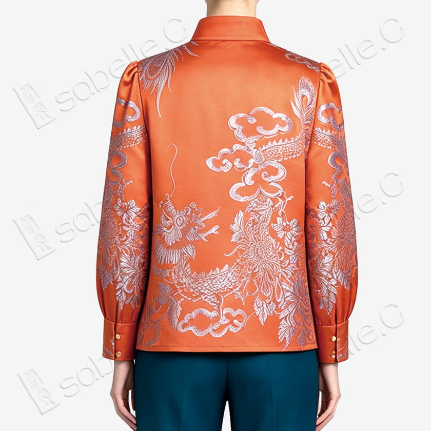 Vintage Silk Top - 古董真絲老緞上衣