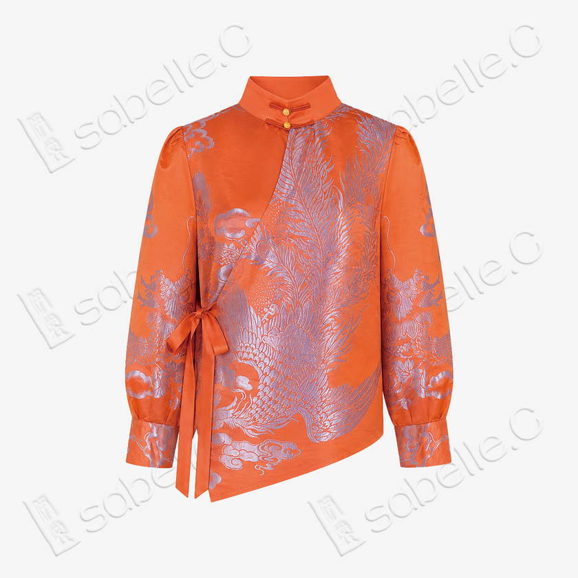 Vintage Silk Top - 古董真絲老緞上衣