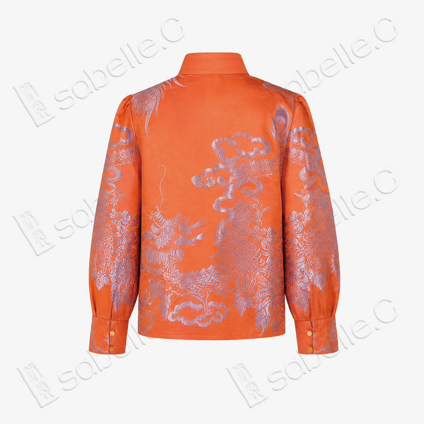 Vintage Silk Top - 古董真絲老緞上衣